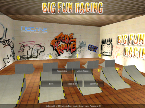Big Fun Racing HD FREE screenshot 3