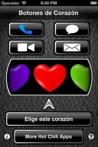 Heart Buttons screenshot 2