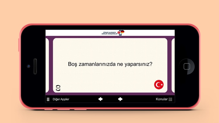 Türkçe-Almanca Günlük Konuşmalar screenshot-3