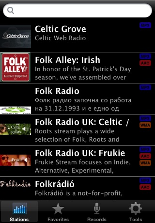 Folk Radio screenshot 2