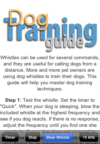 Dog Whistle Elite (Training Guide + Clicker included)