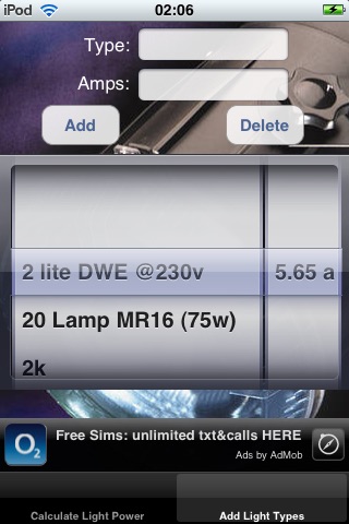 Light Power Calculator Lite screenshot 3
