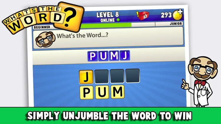 What's the Word? - Word Puzzle Quiz FREE