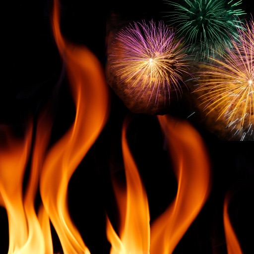 Big Fireworks for Real Lite icon