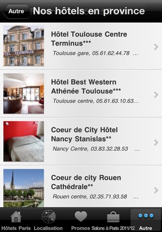 Hotel Paris screenshot 4