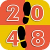 Step on 2048 Tile Strategy Game - Don't Tap White Uneven Numbers 3-S