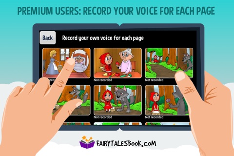 Little Red Riding Hood - FairyTalesBook.com screenshot 3