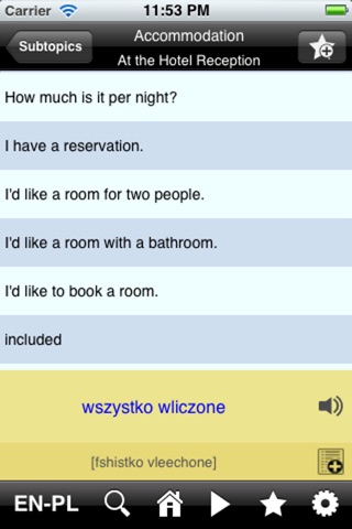 EasyTalk Learn Polish screenshot 4