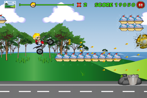 Extreme Kid Race Lite screenshot 4