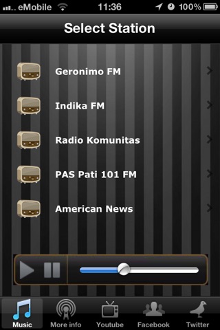 Radio  Indonesia screenshot 2