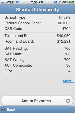 College FAFSA Finder + screenshot 2