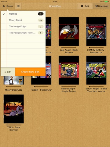 ComicBox for iPad screenshot 2