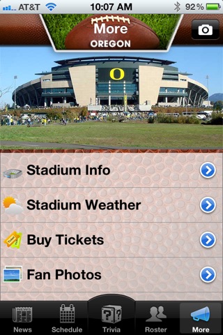Oregon Ducks Football News, Trivia and More screenshot 4