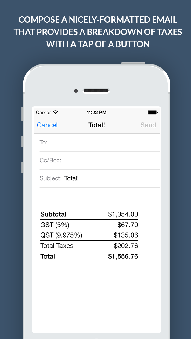 How to cancel & delete Canadian Sales Tax Calculator + from iphone & ipad 3