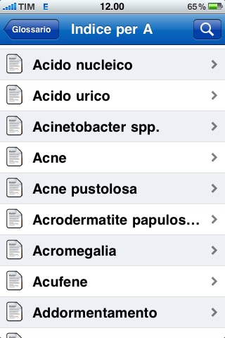 Glossario Paginemediche.it screenshot 3