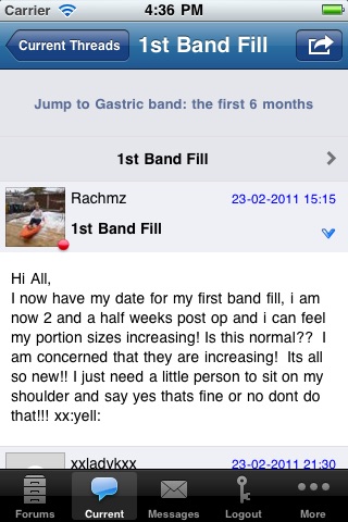 Weight Loss Surgery Forum screenshot 4