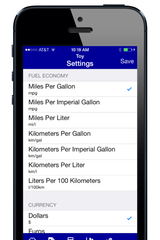 Gas Log (Lite) - MPG Fuel Calculator screenshot 4