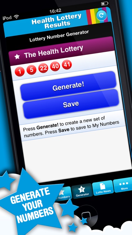 Health Lottery Results Push Alerts Winning Ticket! screenshot-3