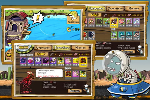 9Heroes Defence : Zombie Invasion screenshot 2