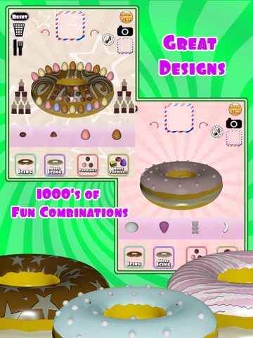 Donut Design HD - Delicious Doughnut Maker screenshot 2