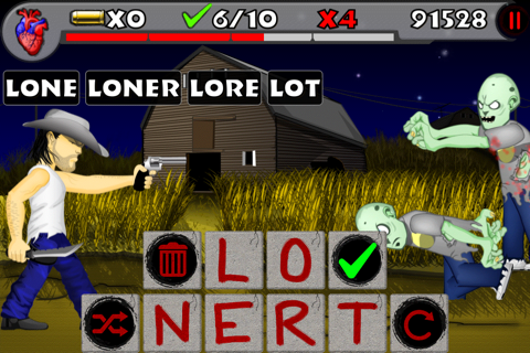 ZombieWords screenshot 2