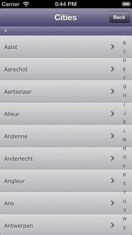 Zoek Fastfood Belgium screenshot-3