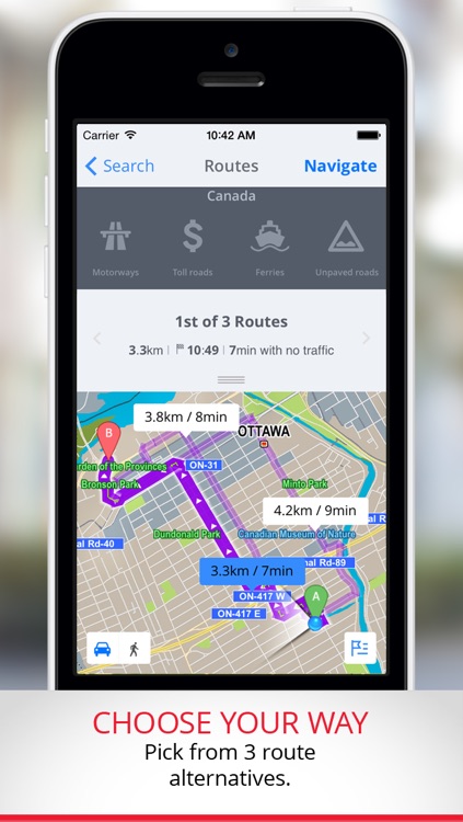 Sygic Canada: GPS Navigation screenshot-3