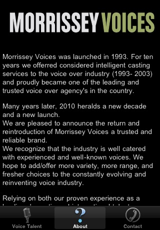 Morrissey Voices screenshot 3