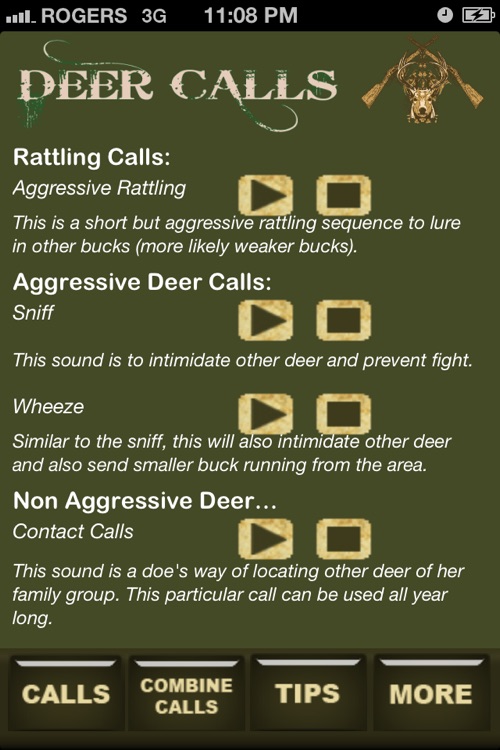 Deer Hunting Calls & Sounds