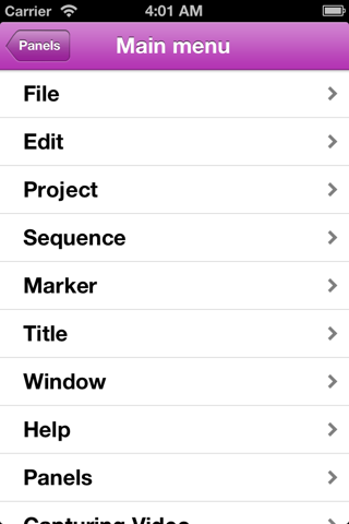 Shortcuts for Premiere Pro screenshot 3