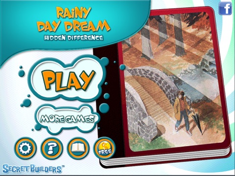 Rainy Day Dream - Hidden Difference Game FREE screenshot 4