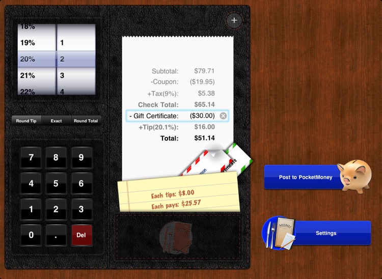 CheckPlease for iPad screenshot-3
