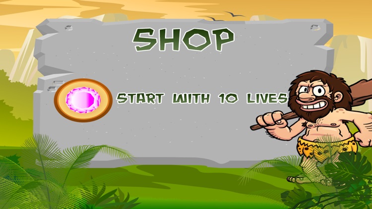 A Caveman’s Dinosaur Escape : Run to the Rescue screenshot-3