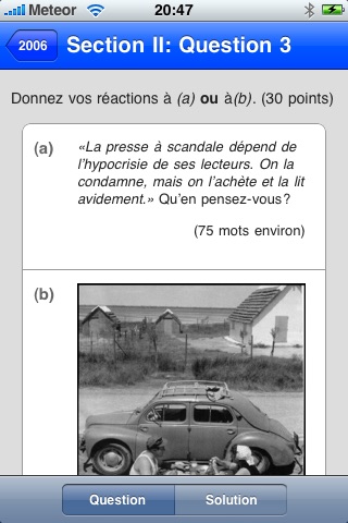 Leaving Cert French Solutions screenshot 3