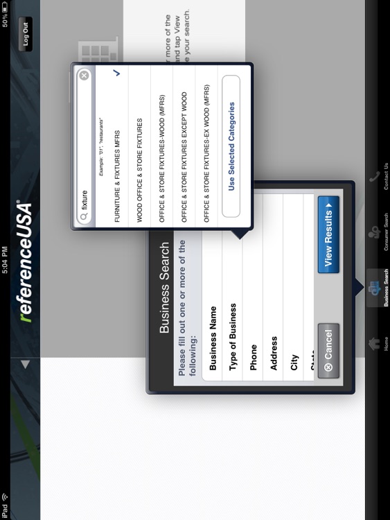 ReferenceUSA for iPad