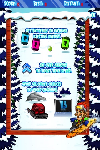 Ski Land Madness Lite screenshot 2