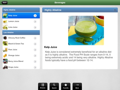 Alkaline Foods. screenshot 3