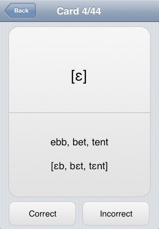 iStudy: IPA (International Phonetic Alphabet) screenshot 2