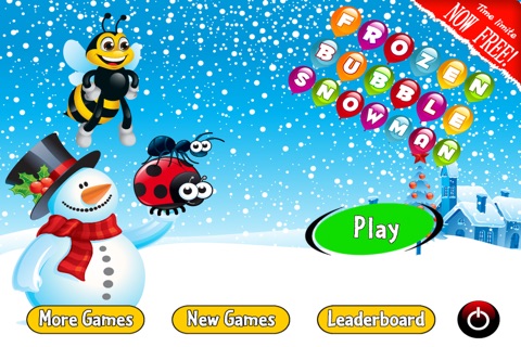Frozen Bubble Snowman screenshot 2