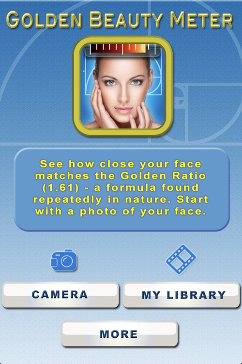 Golden Beauty Meter - using the Golden Ratio to score your face as pretty or ugly screenshot-3