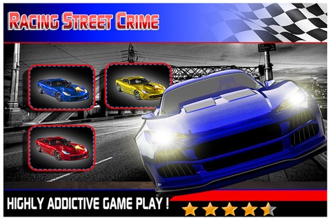 Racing Street Crime Run Free - Real Gangster hotrod Rally screenshot 2