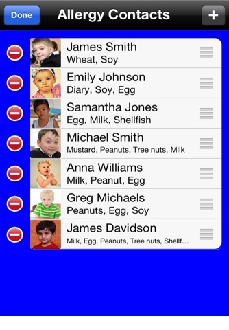 Food Allergy Emergency Contacts screenshot 4