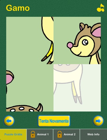 Animal Voice Puzzle for iPad screenshot 2