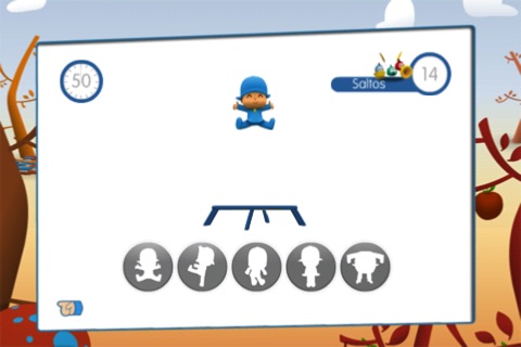 Pocoyo Gamebox for iPhone screenshot 3