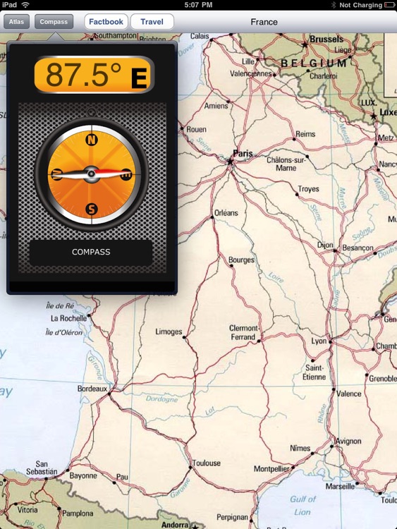 World Atlas (New) -with Factbook & Travel "for iPad"