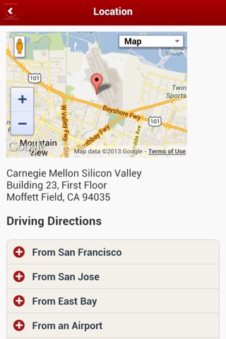 Carnegie Mellon Silicon Valley screenshot 3