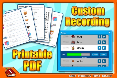 Abby Phonics - First Grade screenshot 2