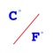 Simple temperature converter between Celsius and Farenheit