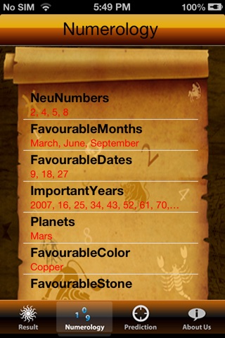 LeoNumerology screenshot 3