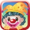 Circus Clown Bouncing Ball & Candy Collecting Game Complete